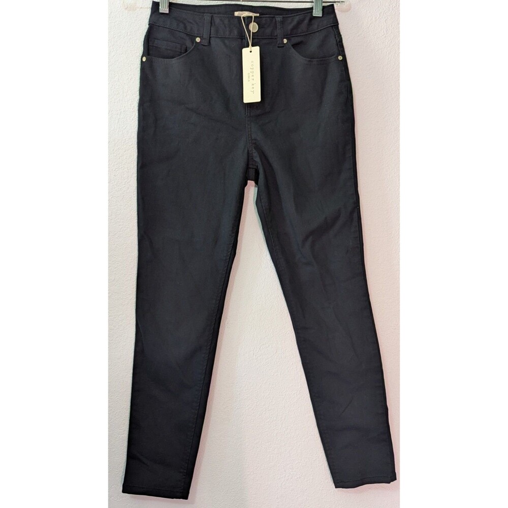 Copper key Juniors Size 14 (27x26) Black Skinny Stretch Pant NWT (916)